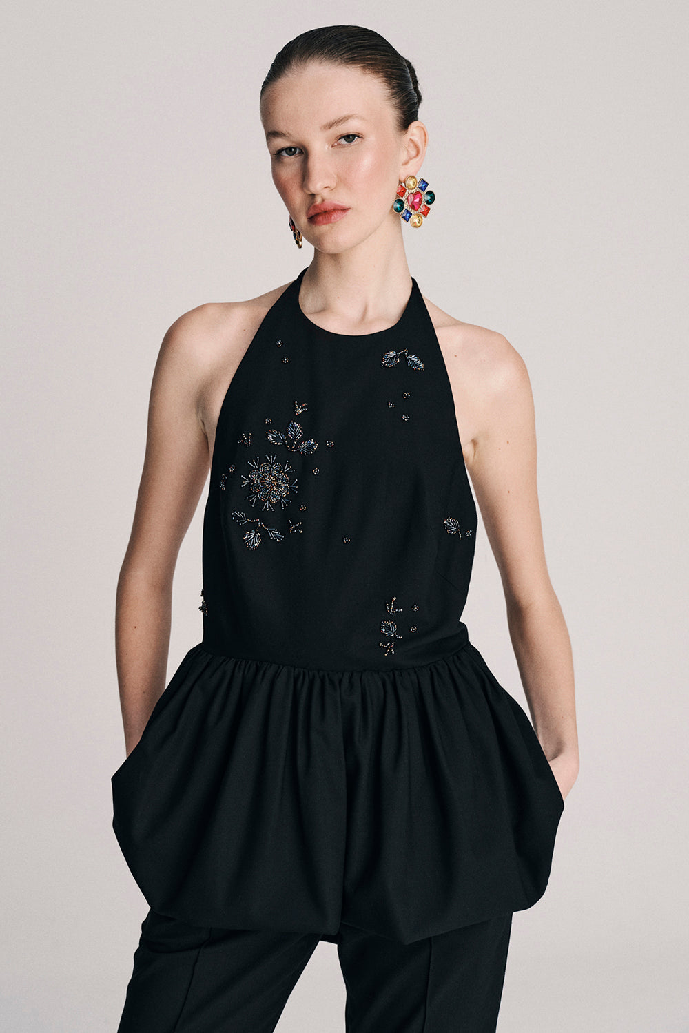 Sophia Hand-Embroidered Blouse – Viscose | Boholoves
