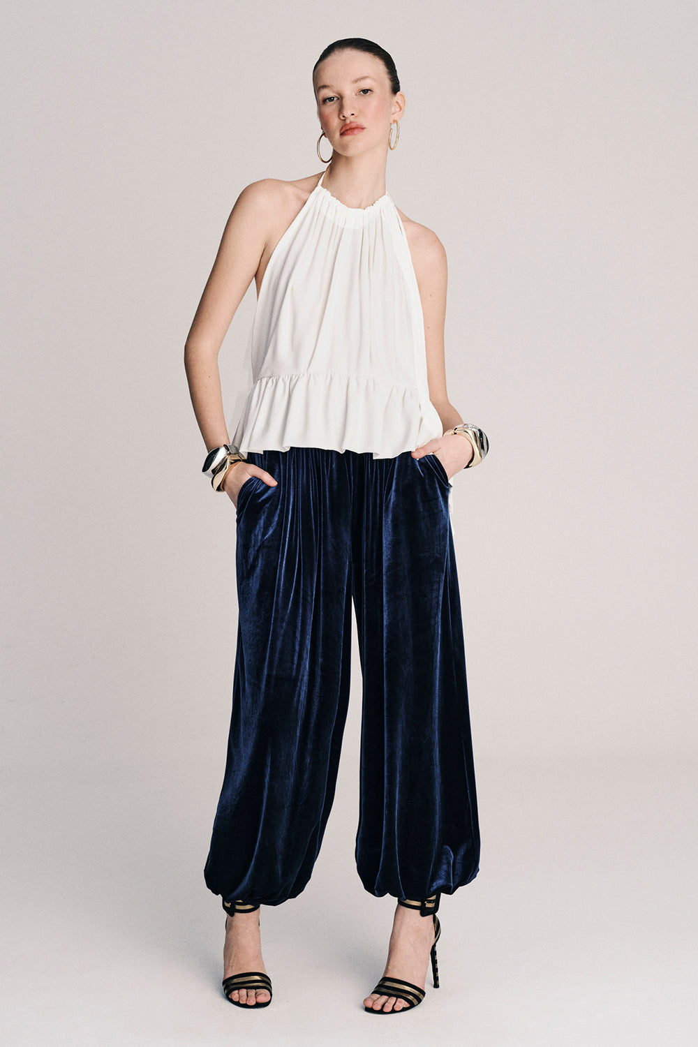 Esmee Harem Pants – Silk Velvet | Boholoves